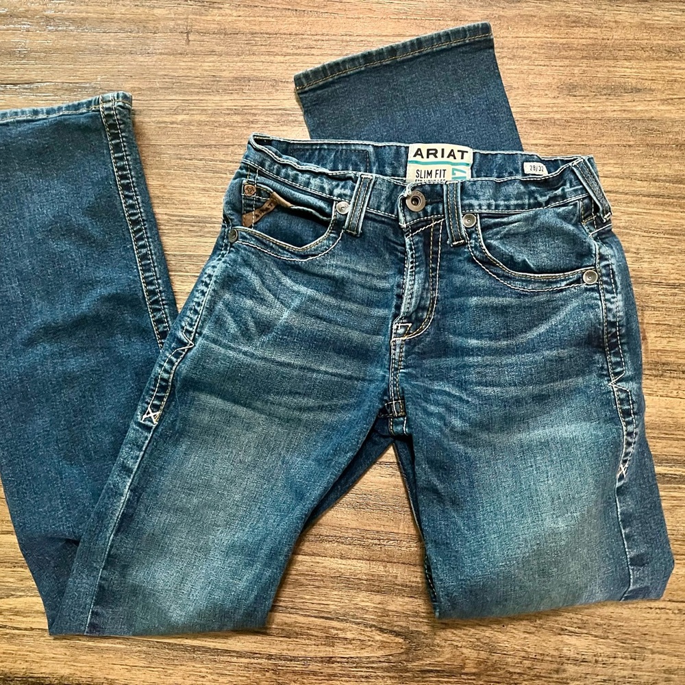 Ariat Men's Denim Slim Jeans